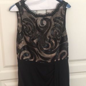Black cocktail dress size 10